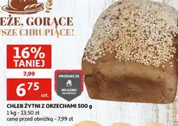 Auchan Chleb żytni z orzechami oferta
