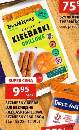 Auchan Bezmięsny kebab lub bezmięsne kiełbaski grillowe oferta
