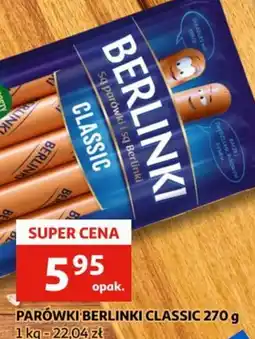 Auchan Parówki Berlinki Classic oferta