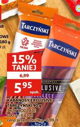 Auchan Kabanosy Exclusive Tarczyński oferta