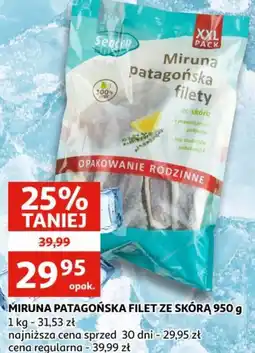 Auchan Miruna patagońska filet ze skórą oferta