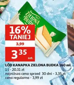 Auchan Lód Kanapka Zielona Budka oferta