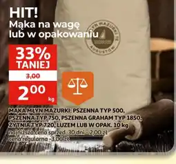 Auchan Mąka Młyn Mazurki oferta