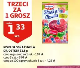Auchan Kisiel Słodka Chwila Dr. Oetker oferta