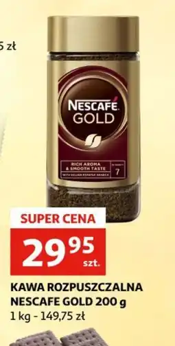 Auchan Kawa rozpuszczalna Nescafe Gold oferta