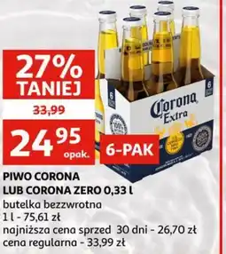 Auchan Piwo Corona oferta