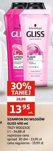 Auchan Szampon do włosów Gliss oferta