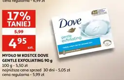 Auchan Mydło w kostce Dove Gentle Exfoliating oferta