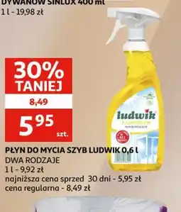Auchan Płyn do mycia szyb Ludwik oferta