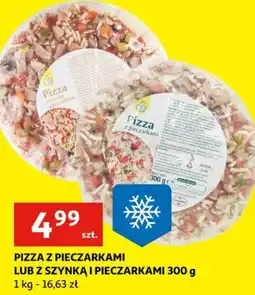 Auchan Pizza z pieczarkami lub z szynką i pieczarkami oferta