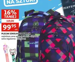 Auchan Plecak szkolny Coolpack oferta