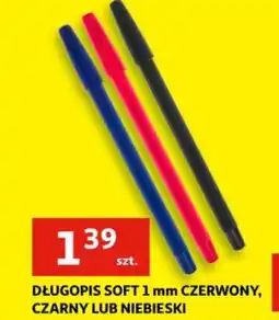 Auchan Długopis Soft 1 mm oferta