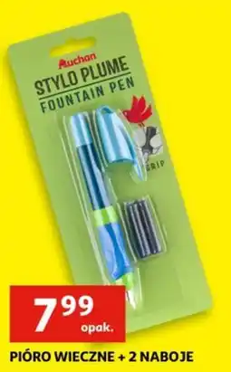 Auchan Pióro wieczne + 2 naboje Auchan oferta