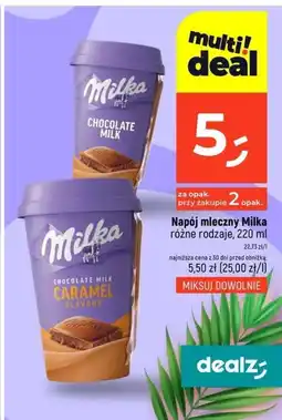 Dealz Napój mleczny Milka oferta