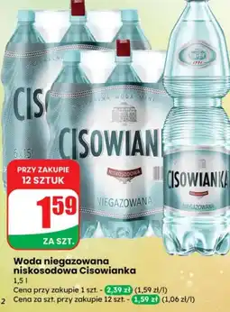 Dino Woda niegazowana Cisowianka oferta