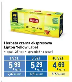 Makro Herbata Lipton oferta