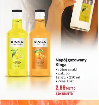 Makro Napój gazowany Kinga oferta