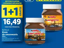 Lidl Krem czekoladowy Nutella oferta