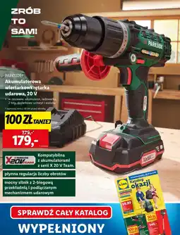 Lidl Wkrętarka Parkside oferta