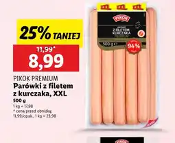 Lidl Parówki Pikok oferta