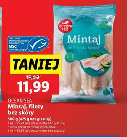 Lidl Mintaj Ocean Sea oferta