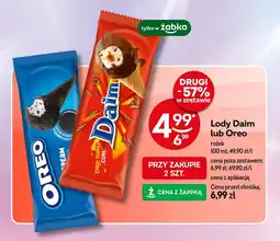 Żabka Lody Oreo oferta