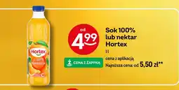 Żabka Sok Hortex oferta