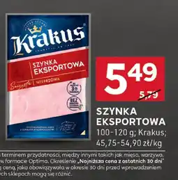 Stokrotka Szynka eksportowa Krakus oferta
