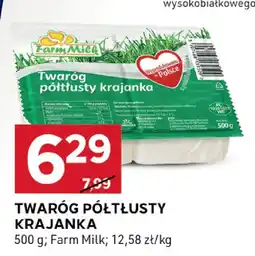 Stokrotka Twaróg półtłusty krajanka Farm Milk oferta