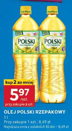 Stokrotka Olej Polski rzepakowy oferta