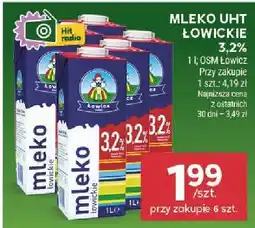 Stokrotka Mleko UHT Łowickie 3,2% Łowicz oferta