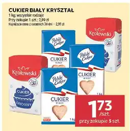 Stokrotka Cukier biały kryształ Polski Cukier, Królewski oferta