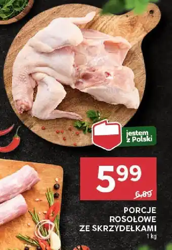 Stokrotka Porcje rosołowe ze skrzydełkami Stokrotka oferta