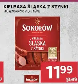 Stokrotka Kiełbasa śląska z szynki Sokołów oferta