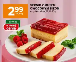 Stokrotka Sernik z musem owocowym Bizon oferta