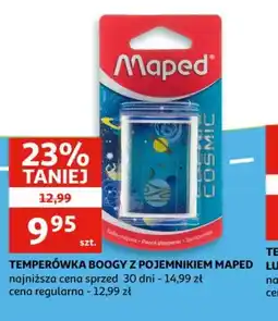 Auchan Temperówka Boogy z pojemnikiem Maped oferta