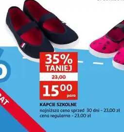 Auchan Kapcie szkolne oferta