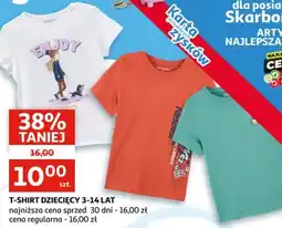 Auchan T-shirt dziecięcy oferta