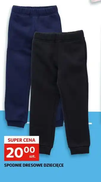 Auchan Spodnie dresowe dziecięce oferta