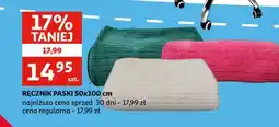 Auchan Ręcznik Paski oferta