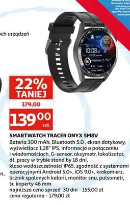 Auchan Smartwatch Tracer Onyx SM8V oferta