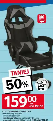 Selgros Fotel gamingowy Tunney 3.0 oferta