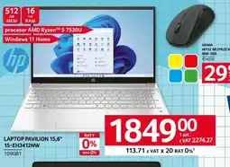 Selgros Laptop Pavilion 15,6" 15-EH3412NW oferta