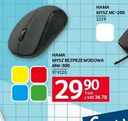 Selgros Mysz bezprzewodowa Hama MW-300 oferta