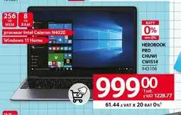 Selgros Herobook Pro Chuwi CWI514 oferta