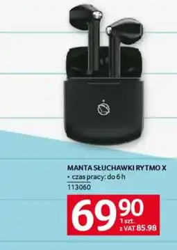 Selgros Manta Słuchawki Rytmo X oferta