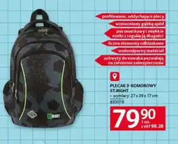 Selgros Plecak 3-komorowy St.Right oferta