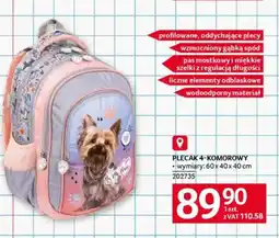 Selgros Plecak 4-komorowy oferta