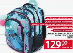 Selgros Plecak 4-komorowy Stitch oferta