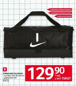 Selgros Torba Nike Academy oferta
